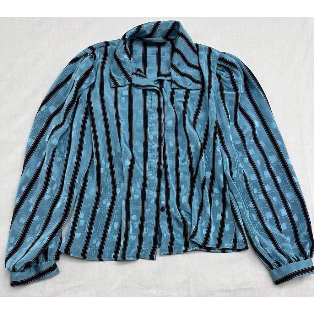VintageSally- Tomato  Blouse Bell Sleeve Size Ladies S